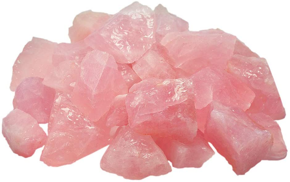 Natural Rough Rose Quartz Raw 500gm Stone for Reiki Healing