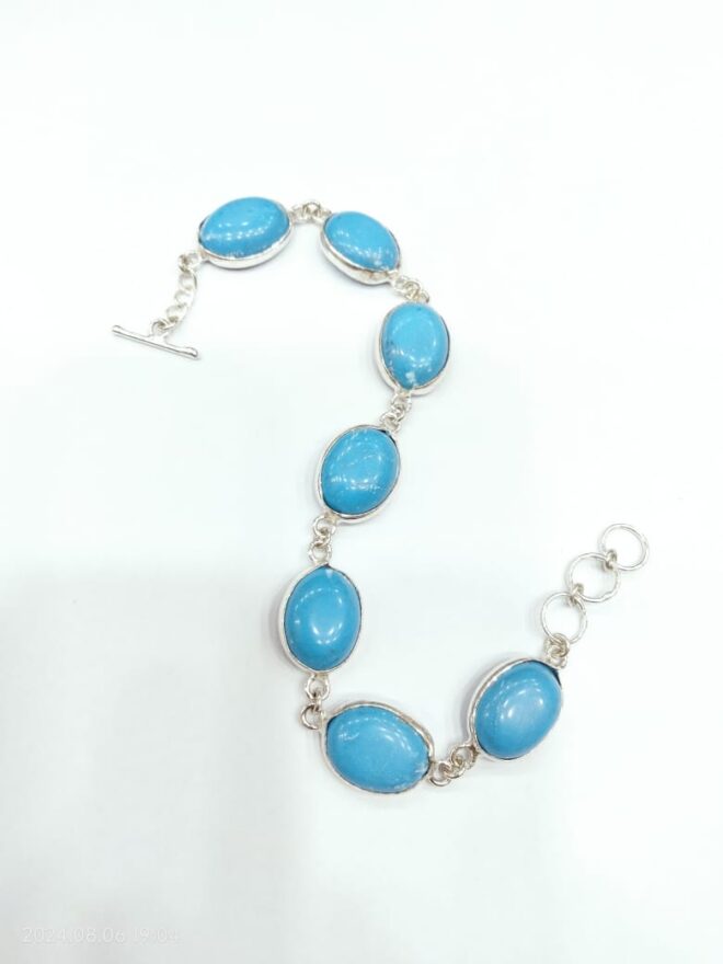 Firoza Chain Bracelet