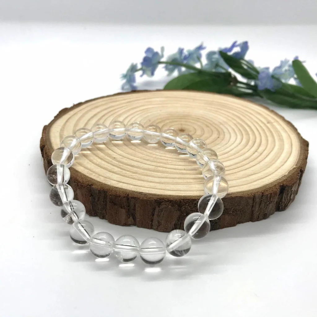Clear Quartz Bracelet 8mm