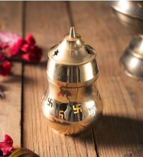 Brass Camphor Burner, Camphor Lamp/Kapoor Lamp Small Size