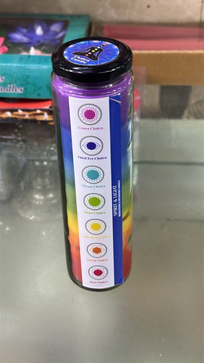 7 CHAKRA CANDLE